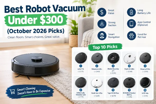 Best Robot Vacuum (October 2026 Picks)