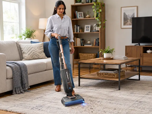 Shark AquaReach PRO Cordless Vacuum + Mop with Reach Wand, Charcoal, WD563
