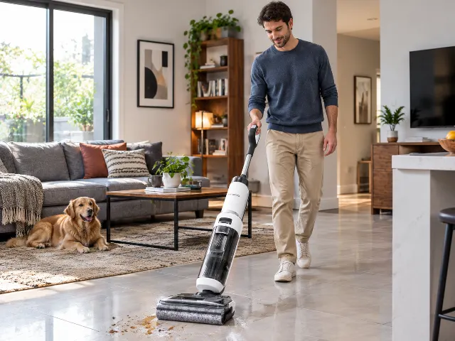 Tineco Floor ONE Stretch S6 Cordless Wet Dry Vacuum Cleaner
